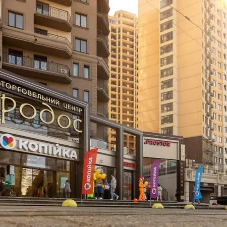 элегия & родос аркадия & 2 и 5 этаж Apartment Odesa